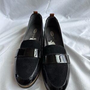 Dr. Scholl's Black Patent Loafers
